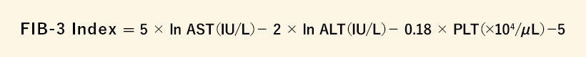 FIB-3 Indexの計算式